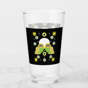 Skandinavische Vogelkunst Glas