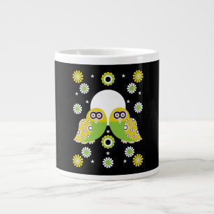Skandinavische Vogelkunst Jumbo-Tasse