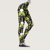 Skandinavische Vogelkunst Leggings (Rechts)