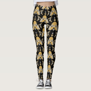 Skandinavische Vogelkunst Leggings