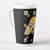 Skandinavische Vogelkunst Milchtasse (Linke Ecke)