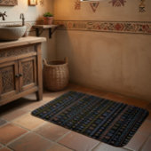 Skandinavische Volkskunst Badematte