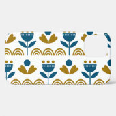 Skandinavische Volkskunst, buntes Muster. Case-Mate iPhone Hülle (Rückseite (Horizontal))
