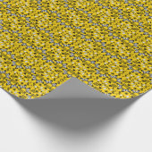 Skandinavische Volkskunst Geschenkpapier (Ecke)