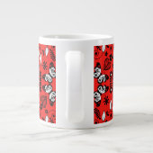 Skandinavische Volkskunst Jumbo-Tasse (Rückseite)