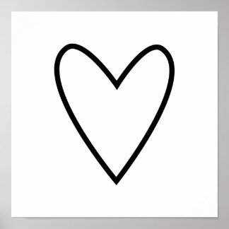 Skandinavische Volkskunst Minimalistische Illustra Poster