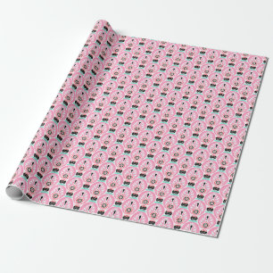Skandinavische Volkskunst: Nordic Seamless. Geschenkpapier