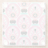 Skandinavische Volkskunst: Nordic Seamless. Glasuntersetzer (Rückseite)