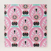 Skandinavische Volkskunst: Nordic Seamless. Puzzle (Vertikal)