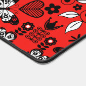 Skandinavische Volkskunst Schreibtischunterlage (Ecke)