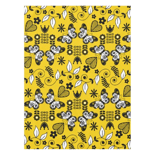 Skandinavische Volkskunst Tischdecke (Vorderseite)