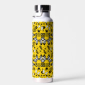 Skandinavische Volkskunst Trinkflasche (Rechts)