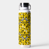 Skandinavische Volkskunst Trinkflasche (Rückseite)