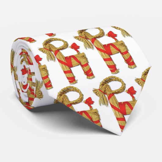 Skandinavische Volkstradition Schwede-Juls Bok Krawatte (Gerollt)
