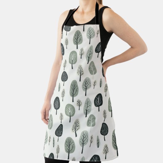 Skandinavische Waldbäume Schürze (InSitu)