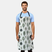 Skandinavische Waldbäume Schürze (Getragen)