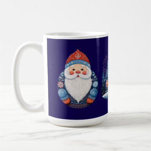 skandinavische Weihnachten Kaffeetasse (Links)