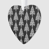 Skandinavische Weihnachtsbaumdekorationen Ornament (Vorderseite)