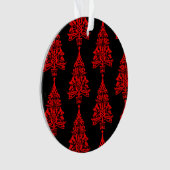 Skandinavische Weihnachtsbaumdekorationen Ornament (Vorderseite)