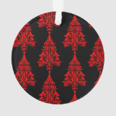 Skandinavische Weihnachtsbaumdekorationen Ornament (Rückseite)