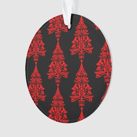 Skandinavische Weihnachtsbaumdekorationen Ornament (Vorderseite)