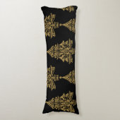 Skandinavische Weihnachtsbaumdekorationen Seitenschläferkissen (Vorderseite Vertikal)