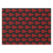 Skandinavische Weihnachtsbaumdekorationen Tischdecke (Vorderseite (Horizontal))