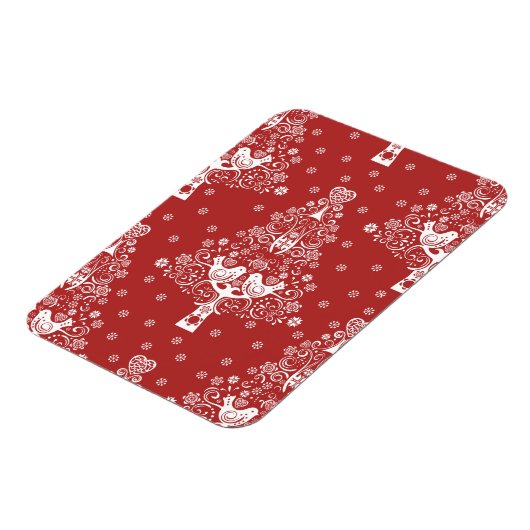 Skandinavische Weihnachtsbaummagie Magnet (Linke Seite)