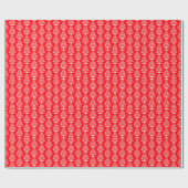 Skandinavische Weihnachtsdekorationen Geschenkpapier (Flach)