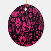 Skandinavische Weihnachtsdekorationen Keramik Ornament (Links)