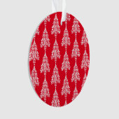 Skandinavische Weihnachtsdekorationen Ornament (Vorderseite)