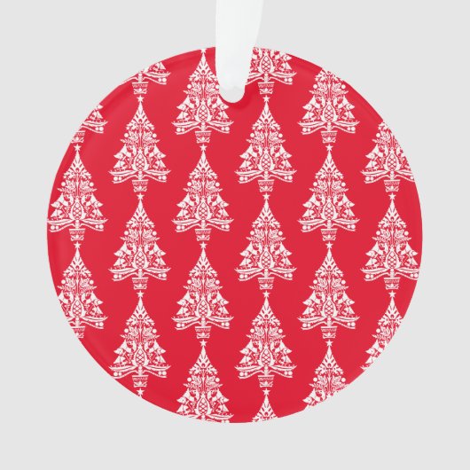 Skandinavische Weihnachtsdekorationen Ornament (Vorderseite)