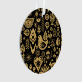 Skandinavische Weihnachtsdekorationen Ornament (Vorderseite)