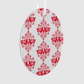 Skandinavische Weihnachtsdekorationen Ornament (Vorderseite)