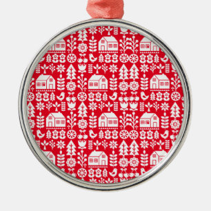 Skandinavische Weihnachtsdekorationen Ornament Aus Metall