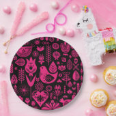 Skandinavische Weihnachtsdekorationen Pappteller (Party)