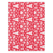 Skandinavische Weihnachtsdekorationen Tischdecke (Vorderseite)