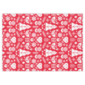 Skandinavische Weihnachtsdekorationen Tischdecke (Vorderseite (Horizontal))