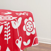 Skandinavische Weihnachtsdekorationen Tischdecke (Beispiel)