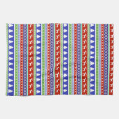 skandinavische Weihnachtsküchenhandtuch Geschirrtuch (Horizontal)