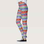 skandinavische Weihnachtslieder-Leggings Leggings (Links)