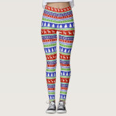 skandinavische Weihnachtslieder-Leggings Leggings (Vorderseite)