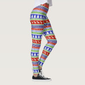 skandinavische Weihnachtslieder-Leggings Leggings (Rechts)