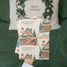 Skandinavische Weihnachtsmagie Geschenkpapier Set