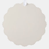 Skandinavische Weihnachtsmagie Ornament Karte (Rückseite)