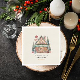 Skandinavische Weihnachtsmagie Serviette