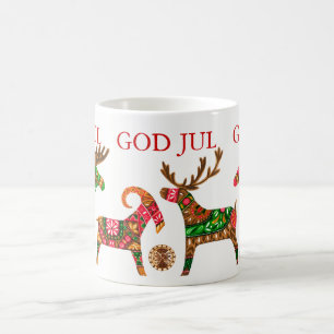 Skandinavische WeihnachtsTasse Kaffeetasse