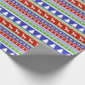 skandinavische Weihnachtsverpackung Geschenkpapier (Ecke)