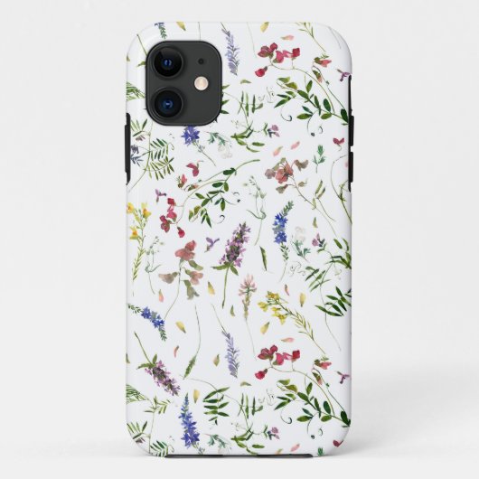Skandinavische Wildblumen Meadow Case-Mate iPhone Hülle (Rückseite)