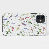 Skandinavische Wildblumen Meadow Case-Mate iPhone Hülle (Rückseite (Horizontal))